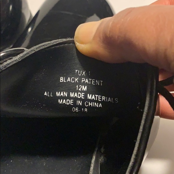 Vangelo black patent Oxford Tux 1 shoe - Picture 8 of 13